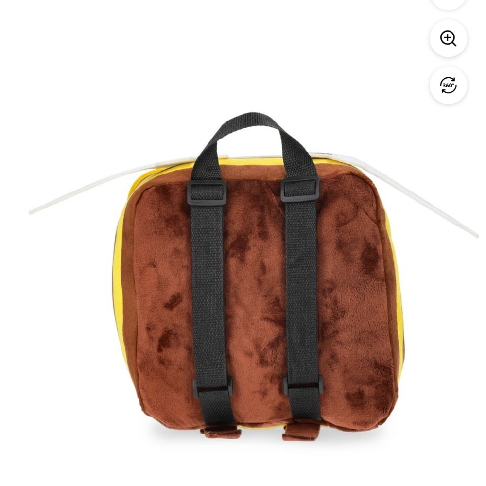 Minecraft Bee Plush Backpack - Picture 2 of 4